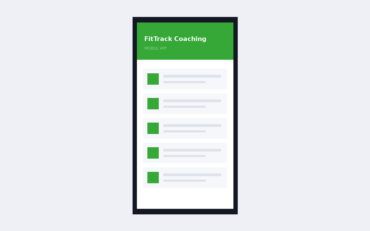 FitTrack Coaching App
