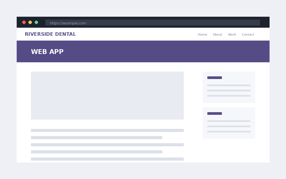 Riverside Dental Booking screenshot
